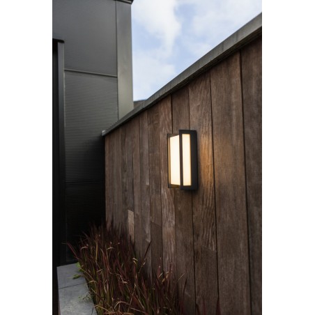 Lutec Lampa zewnętrzna ścienna QUBO 5193004118 antracyt