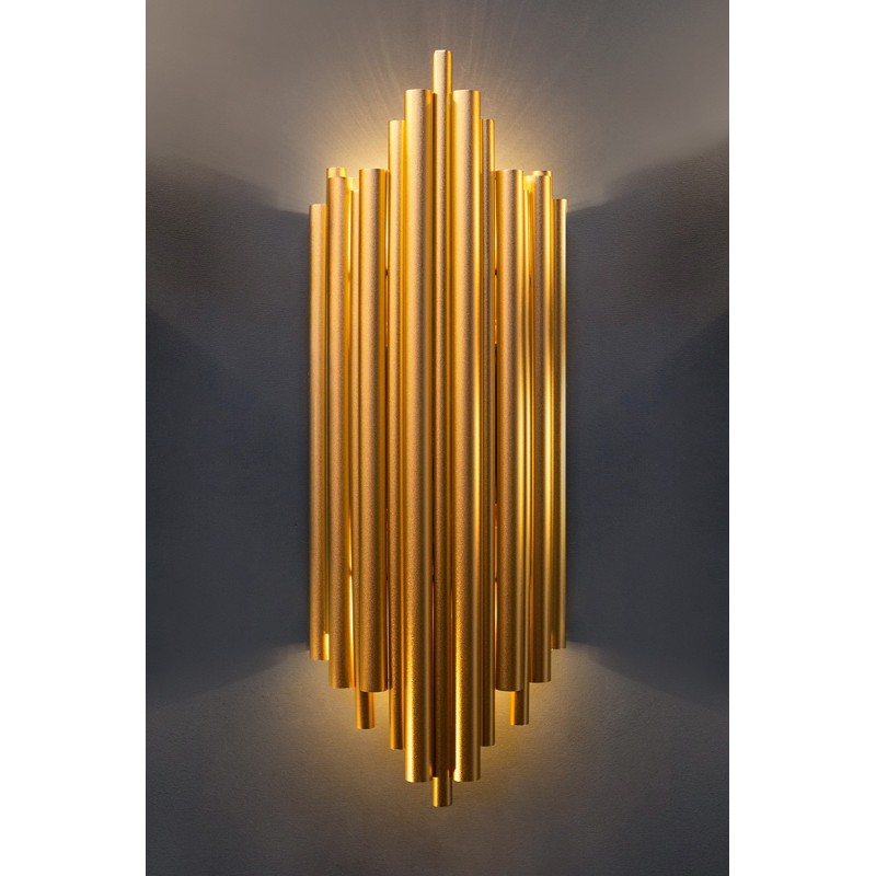 MOOSEE lampa ścienna HARMONIC złota