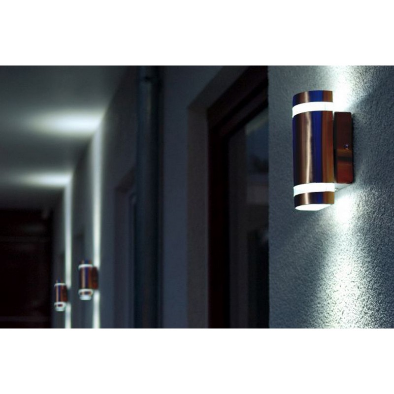 Lutec Lampa zewnętrzna ścienna FOCUS 5604021001 srebrny i odcienie srebra
