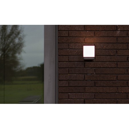 Lutec Lampa zewnętrzna ścienna CUBA 5193814118 antracyt