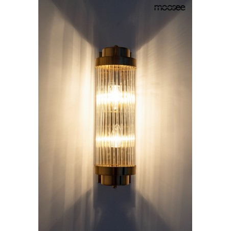 MOOSEE lampa ścienna COLUMN 40 złota