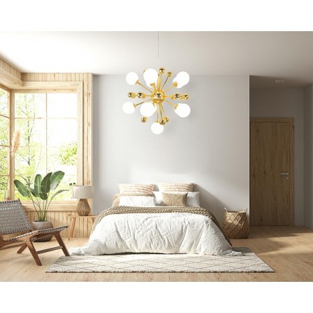 MOOSEE lampa wisząca AURELIA złota