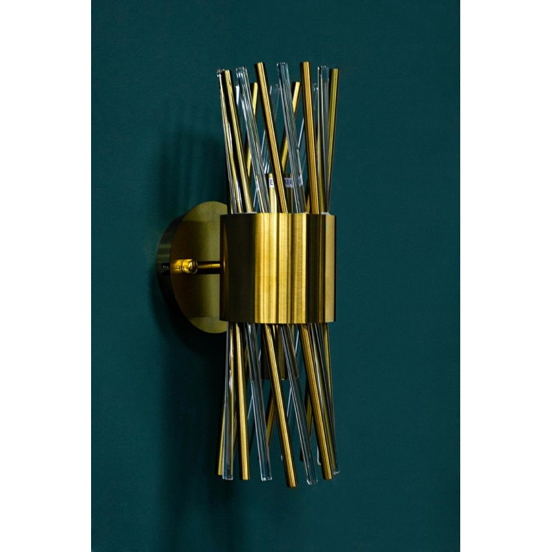 MOOSEE lampa ścienna LORENZO złota