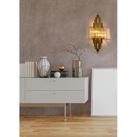 MOOSEE lampa ścienna TOWERS złota