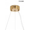 MOOSEE lampa wisząca FLORENS 60 złota