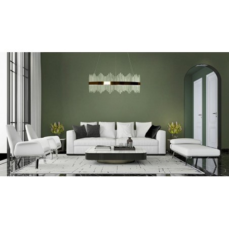 MOOSEE lampa wisząca FLORENS 60 złota