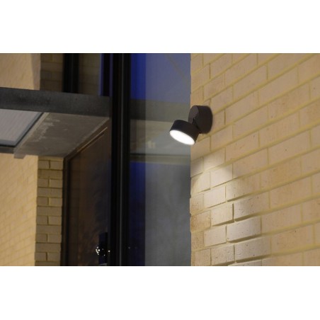 Lutec Lampa zewnętrzna sufitowa TRUMPET 5626001118 antracyt