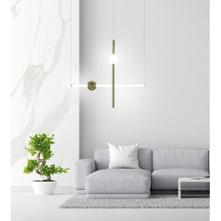 MOOSEE lampa wisząca LIBRA 90 ON złota