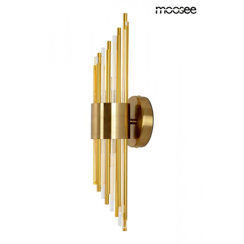 MOOSEE lampa ścienna AMADEO złota