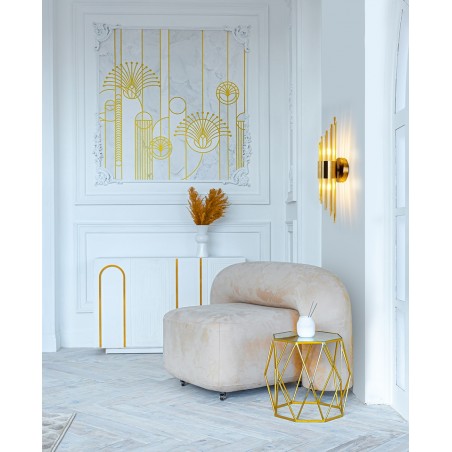 MOOSEE lampa ścienna AMADEO złota