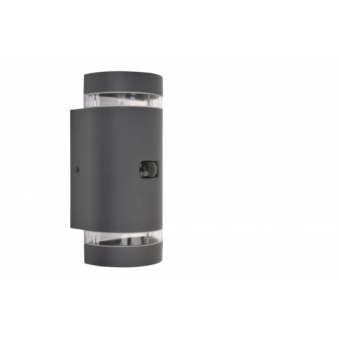 Lutec Lampa zewnętrzna ścienna FOCUS - CZUJNIK...