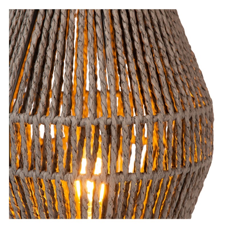 Lucide Lampa stołowa CORDULLE 34543/01/36 szary i odcienie szarości, czarny