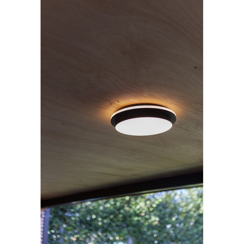 Lutec Lampa zewnętrzna sufitowa GOLETA 5205801012 czarny
