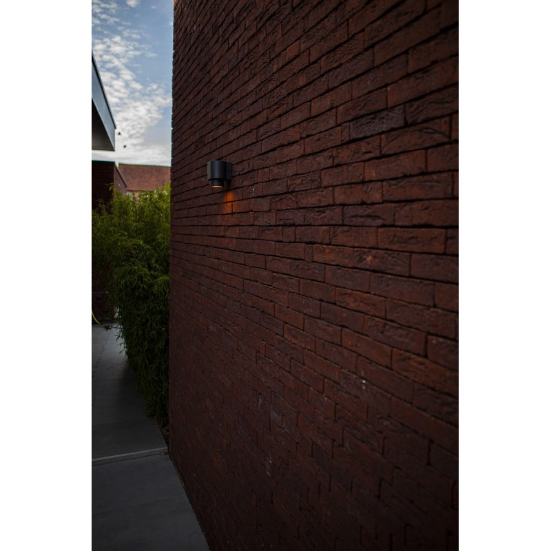 Lutec Lampa zewnętrzna ścienna CYPRES 6604001118 szary i odcienie szarości