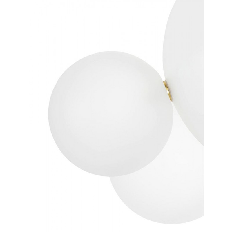 Lampa wisząca CAPRI 4 biała / złota