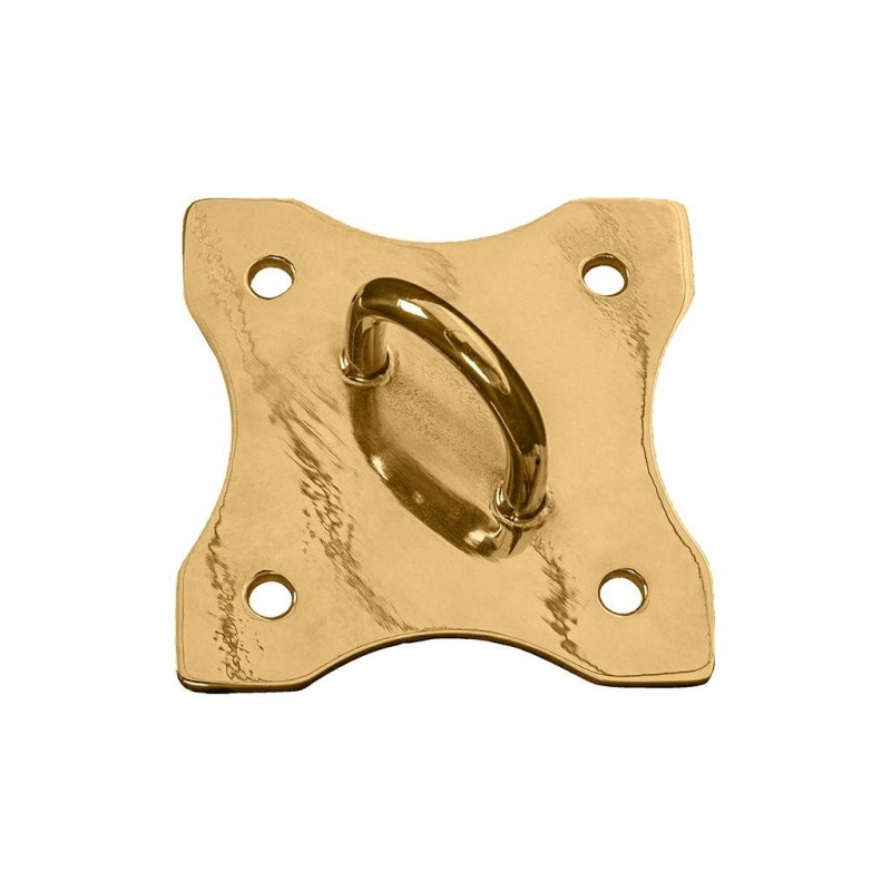 Fotel wiszący GABBIA złoty / beżowy