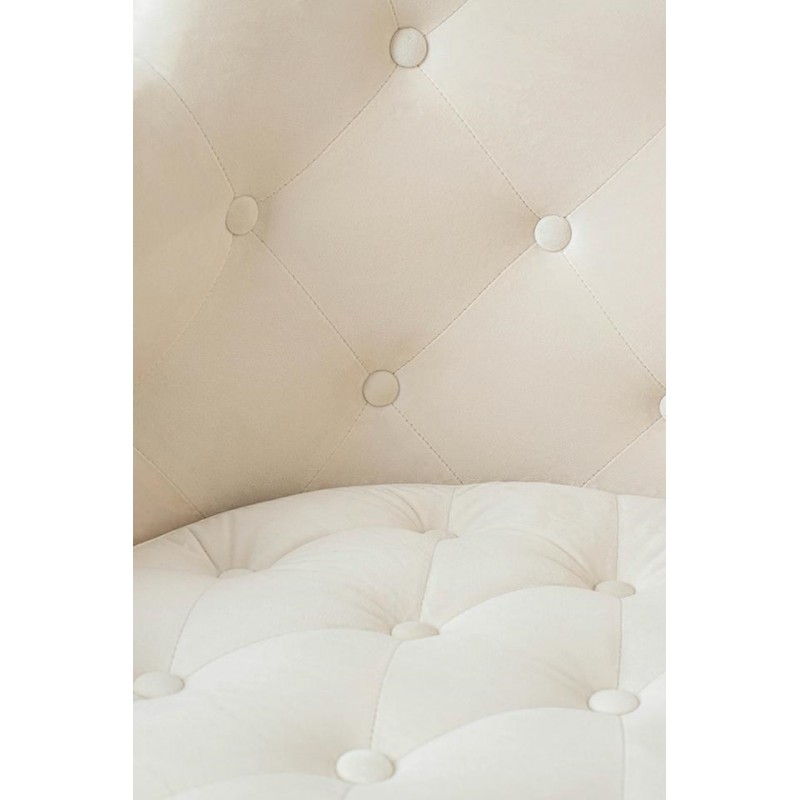 Fotel LORD złoty / beżowy