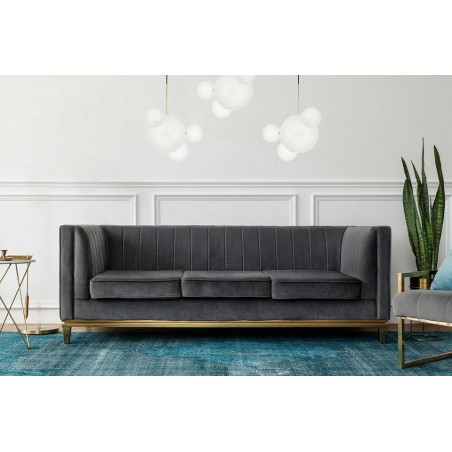 Lampa wisząca CAPRI 4 biała / złota