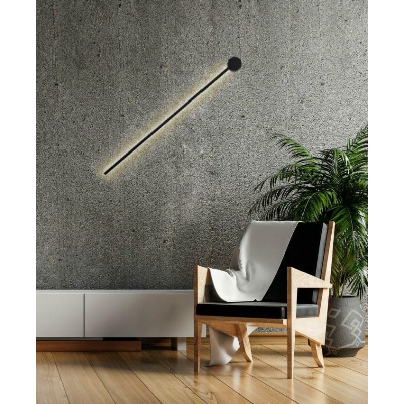 MOOSEE lampa ścienna OMBRE 80 czarna