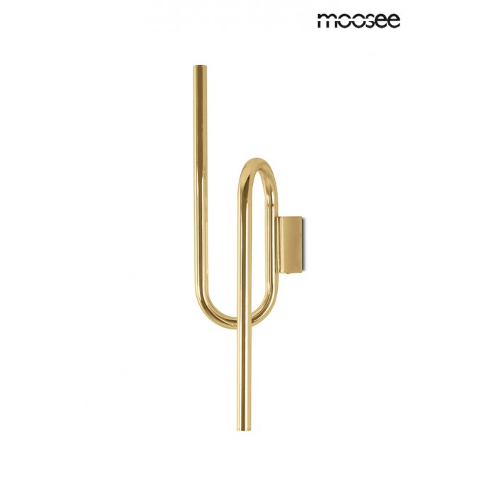 MOOSEE lampa ścienna MACAROON złota