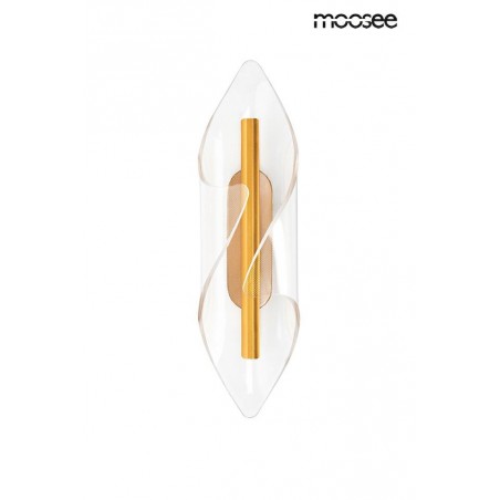 MOOSEE lampa ścienna FROST złota