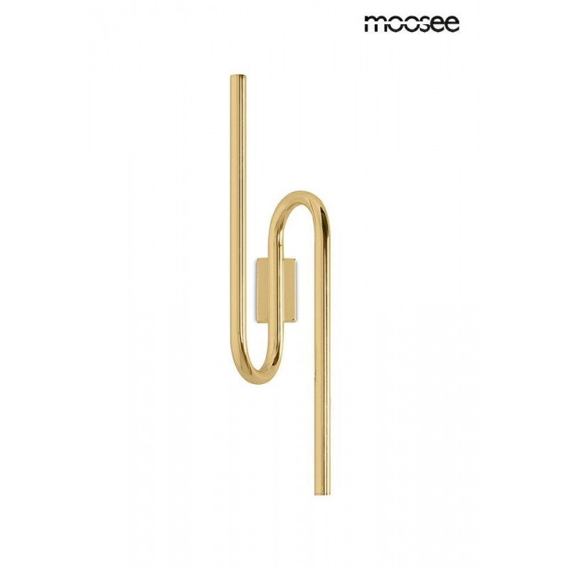 MOOSEE lampa ścienna MACAROON złota