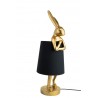 KARE lampa stołowa RABBIT złota / czarna