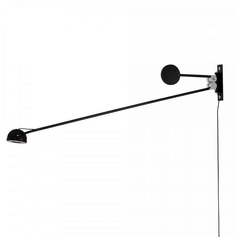 MOOSEE lampa ścienna GEAR czarna