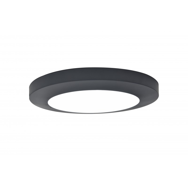 Lutec Lampa zewnętrzna sufitowa KAYAH 6392202457 szary i odcienie szarości