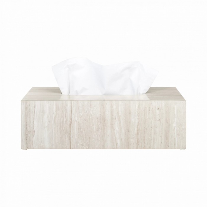 Blomus Pojemnik na chusteczki LAMURA, marmur