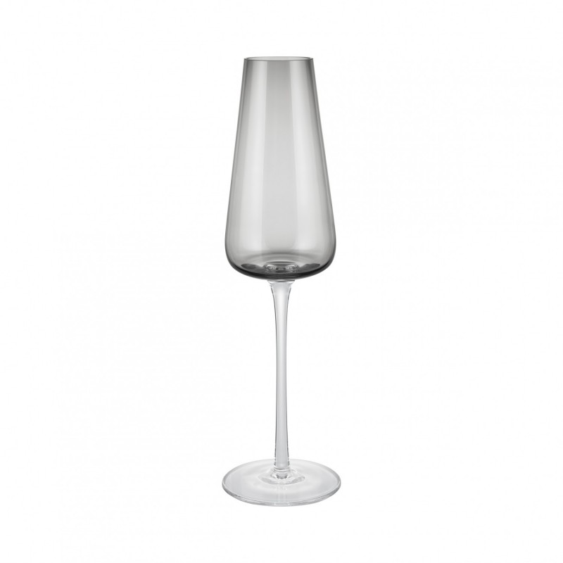 Blomus Zestaw kieliszków do szampana, BELO, smoke, 2 sztu