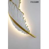 MOOSEE lampa ścienna PIÓRKO 65 biała / złota