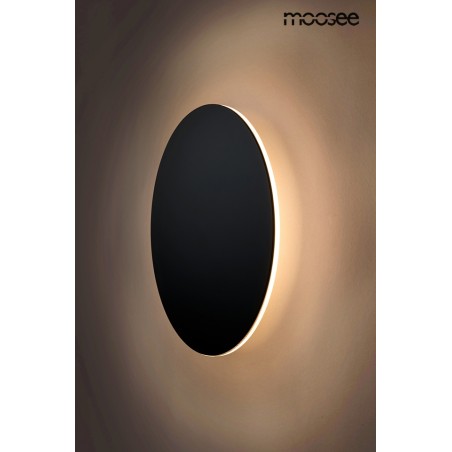 MOOSEE lampa ścienna SHADOW SUN 25 czarna