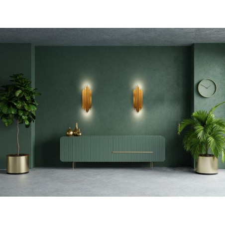 MOOSEE lampa ścienna HARMONIC złota