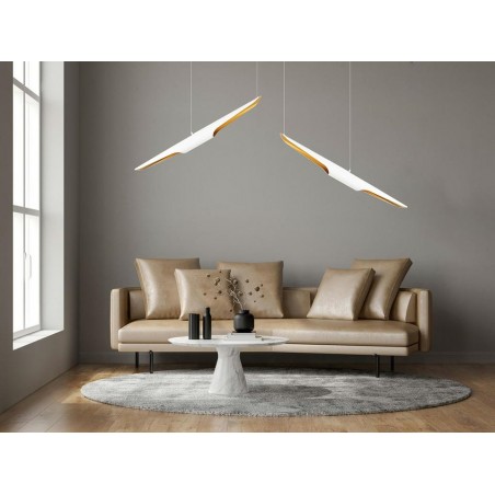 MOOSEE lampa wisząca CONTEO biała