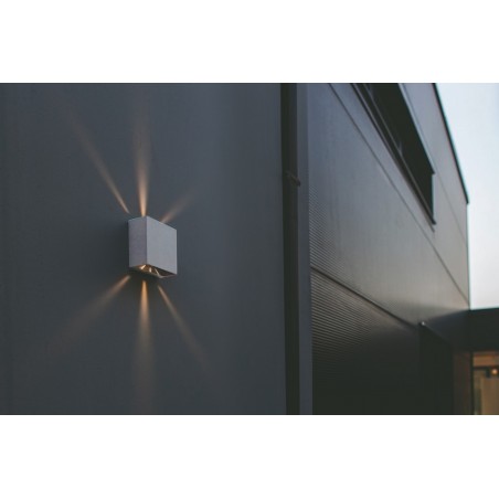 Lutec Lampa zewnętrzna ścienna GEMINI BEAM  5104003032 biały