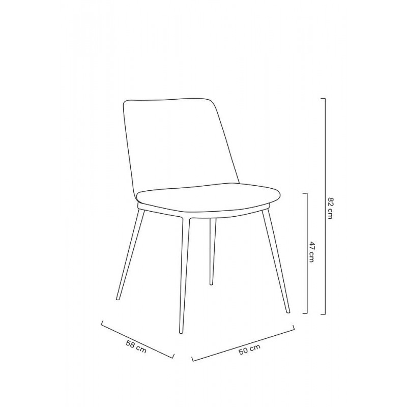 Krzesło DIEGO jasnozielone