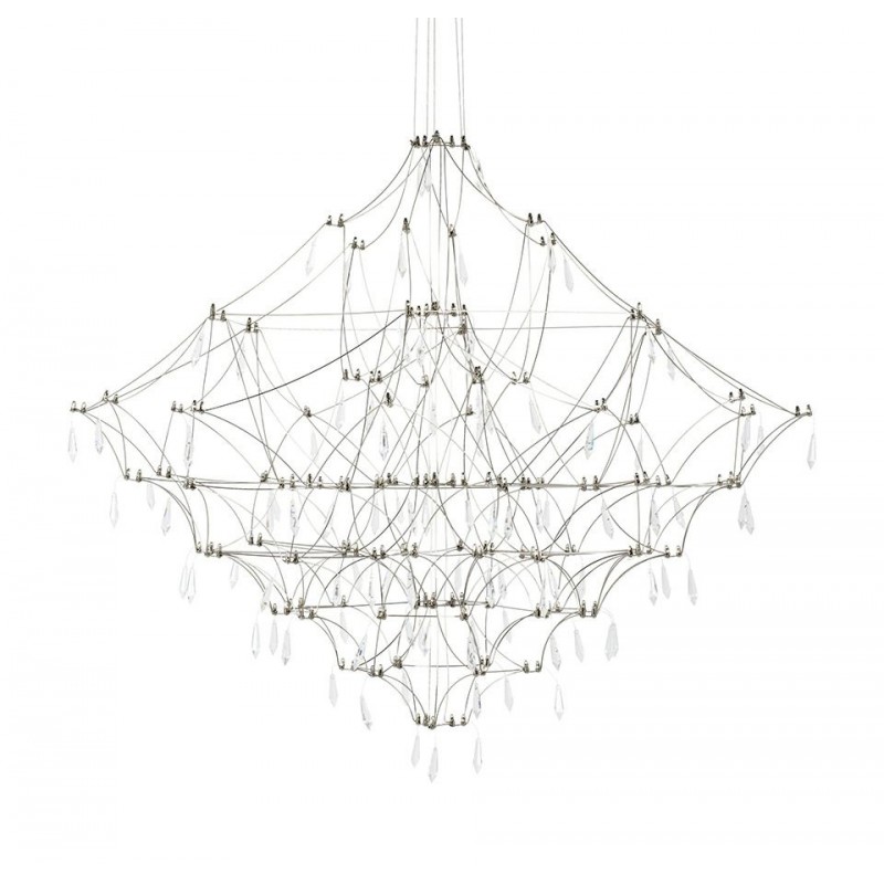 Lampa wisząca CONSTELATION 120 - LED, stal szczotkowana