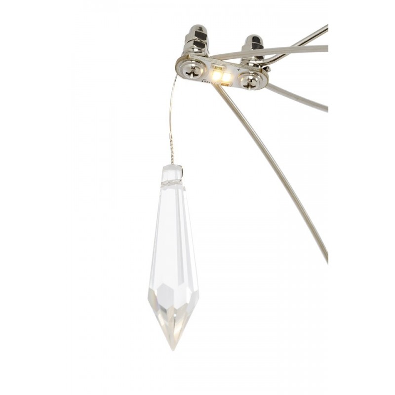 Lampa wisząca CONSTELATION 77 - LED, stal szczotkowana