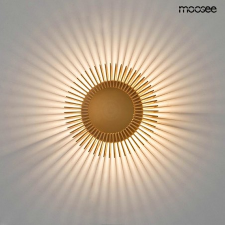 MOOSEE lampa ścienna SUNNY złota złota