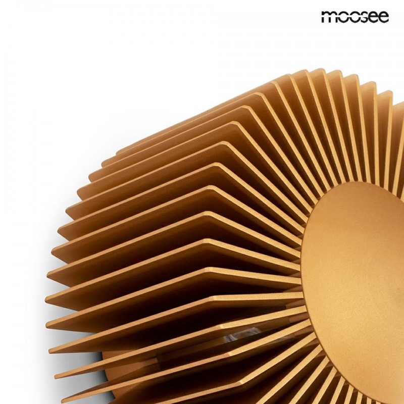 MOOSEE lampa ścienna SUNNY złota złota