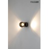 MOOSEE Lampa ścienna EOS czarny chrom