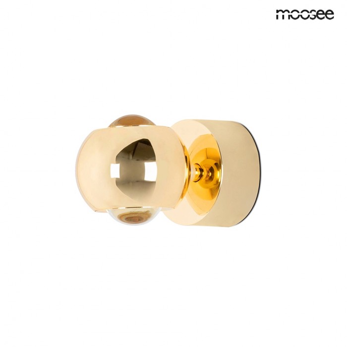 MOOSEE Lampa ścienna EOS złota