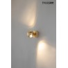 MOOSEE Lampa ścienna EOS złota