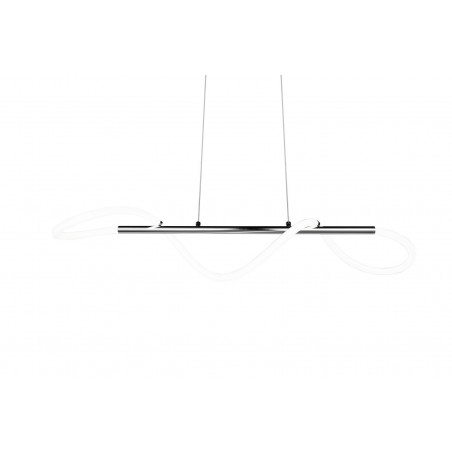 RL Lampa wisząca LED nowoczesna ARGOS R32361106 srebrny i odcienie srebra, biały