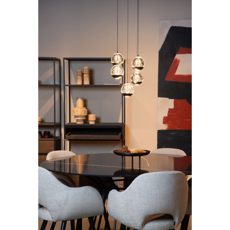 Lucide Lampa wisząca LED nowoczesna SENTUBAL 13498/24/30 czarny