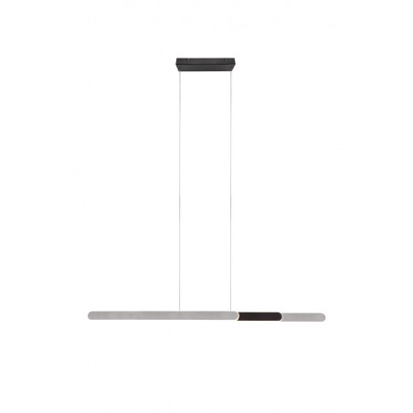 Trio Lampa wisząca LED nowoczesna HELIOS 343310305 srebrny i odcienie srebra