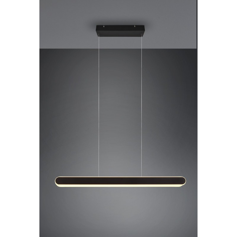 Trio Lampa wisząca LED nowoczesna HELIOS 343310332 czarny