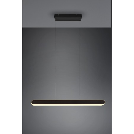 Trio Lampa wisząca LED nowoczesna HELIOS 343310332 czarny