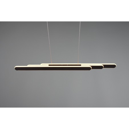 Trio Lampa wisząca LED nowoczesna HELIOS 343310332 czarny